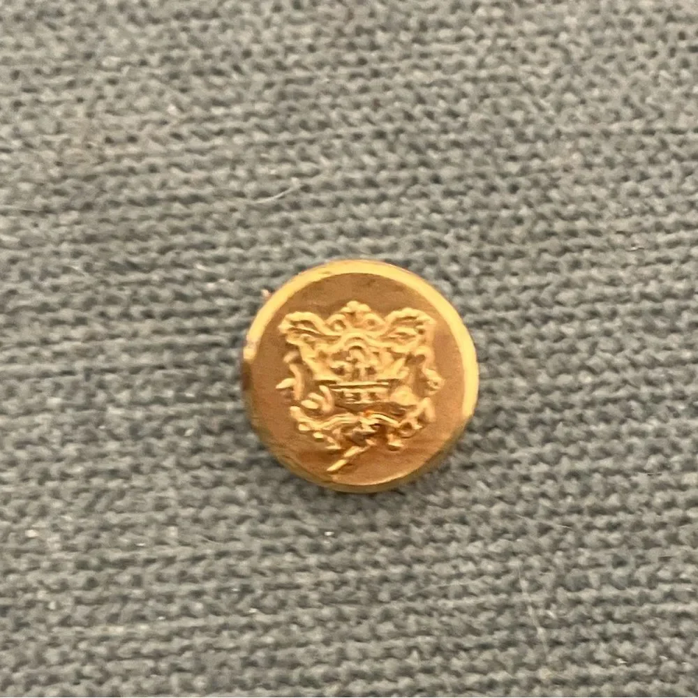 Gold-Colored Button